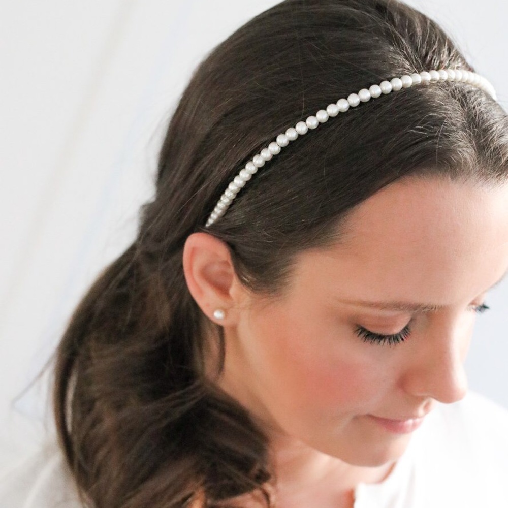 Pearl Headband, Hair Accessories, Hairband, Pearls
